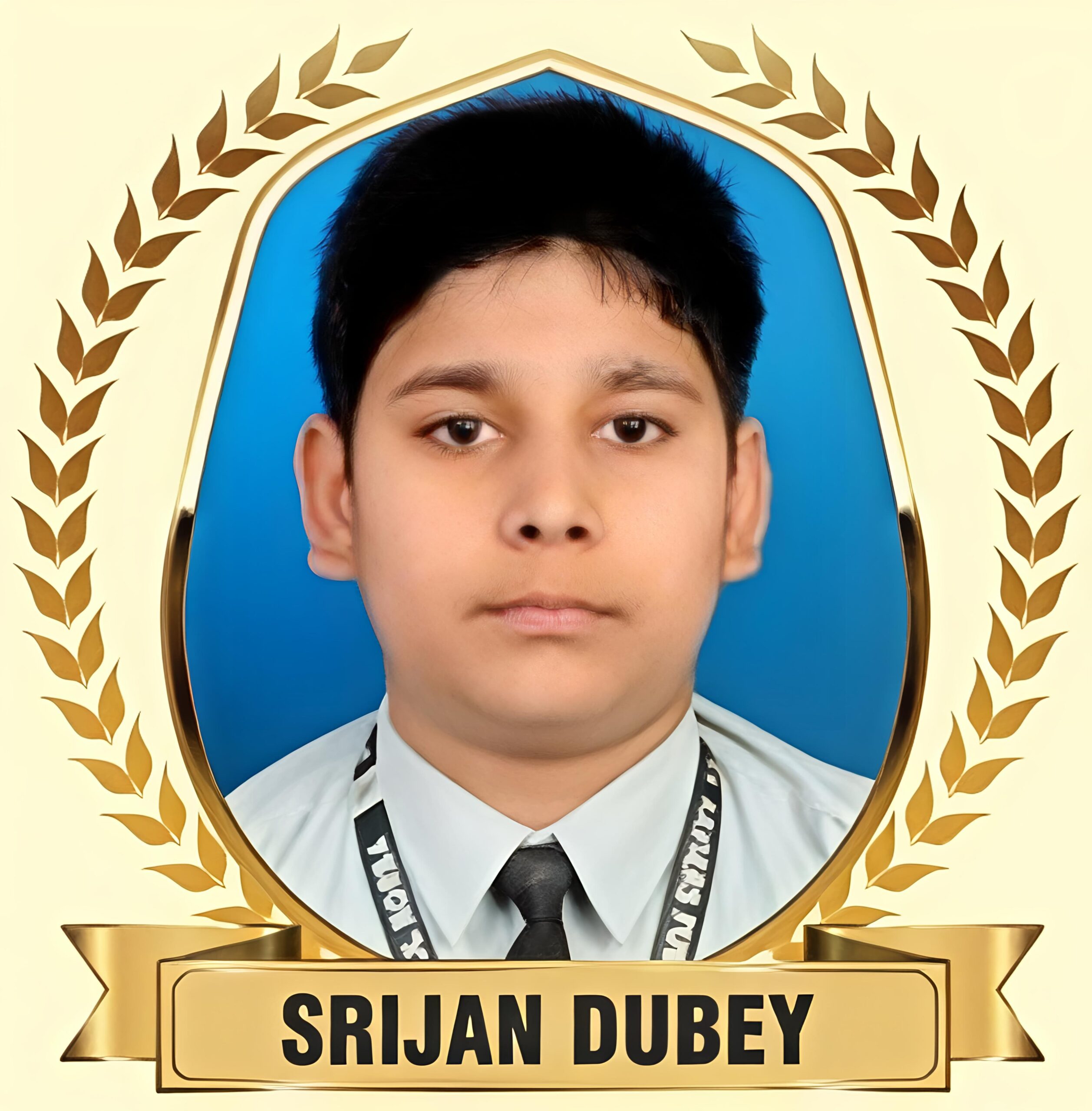 सेंट जेवियर के छात्र सृजन दुबे ने अर्जित किए 95 प्रतिशत अंक