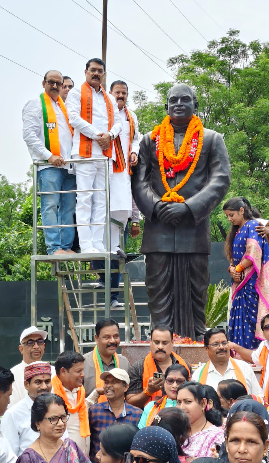 डॉ. श्यामा प्रसाद मुखर्जी के बलिदान दिवस पर भाजपा ने दी भावपूर्ण श्रद्धांजलि