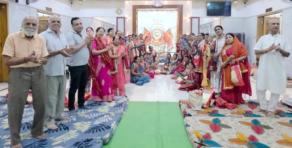 श्री सप्तदेव मंदिर में माँ श्री राणीसती दादी का भव्य संगीतमय मंगलपाठ सम्पन्न