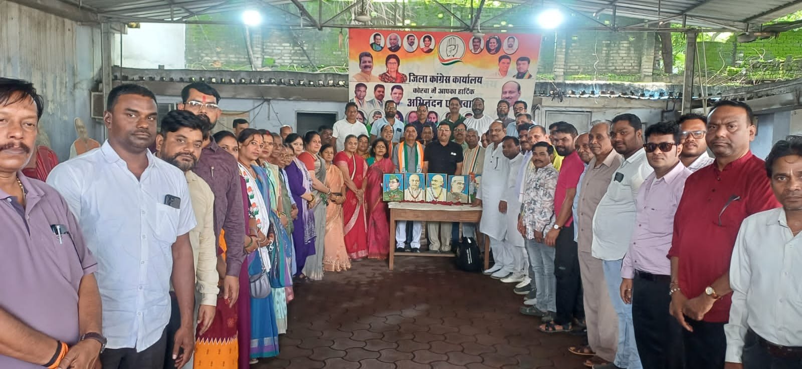 कोरबा कांग्रेस ने ‘क्रांति दिवस’ पर स्वतंत्रता संग्राम के अमर शहीदों को दी भावपूर्ण श्रद्धांजलि